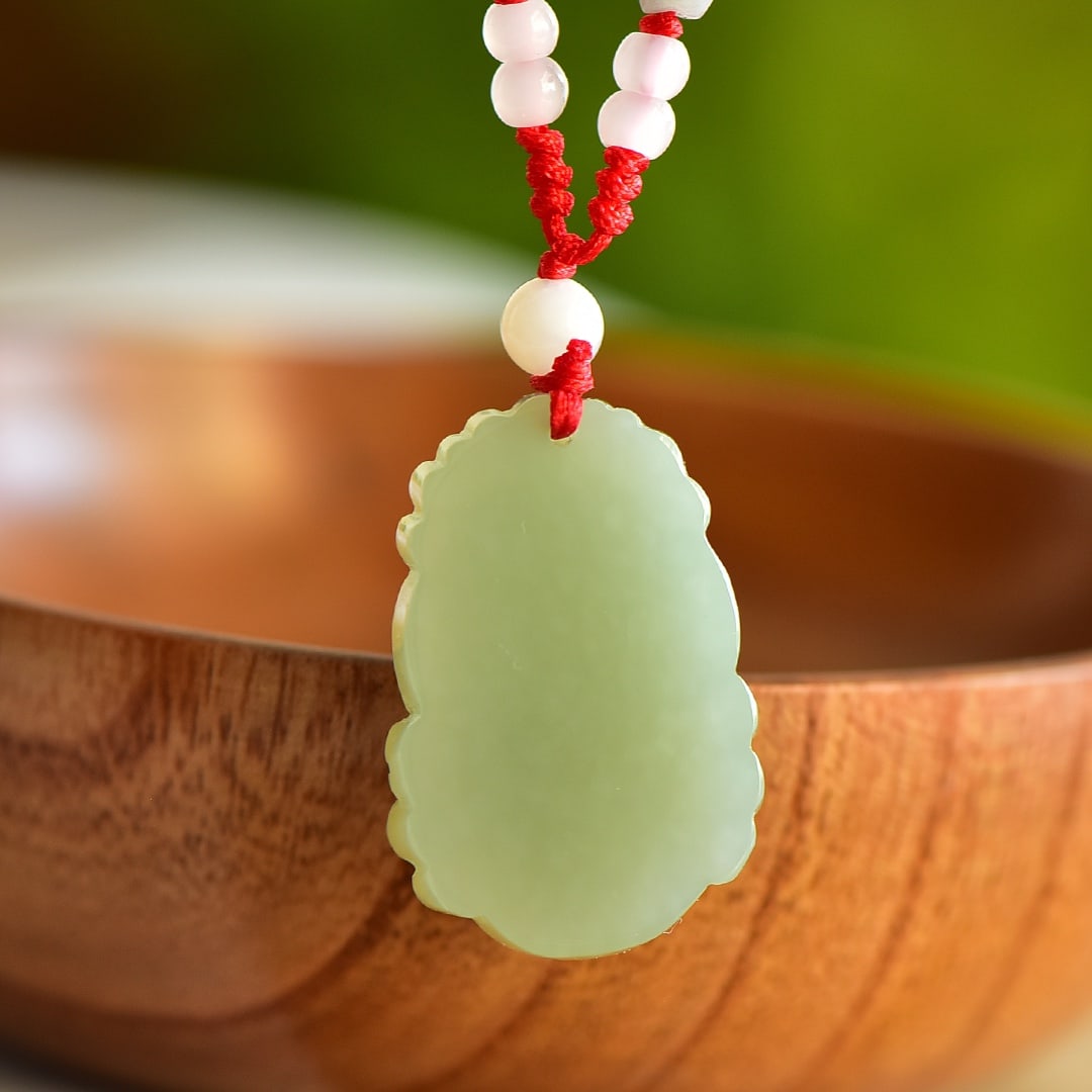 An Exquisite White Jade Tiger Pattern Pendant - 5