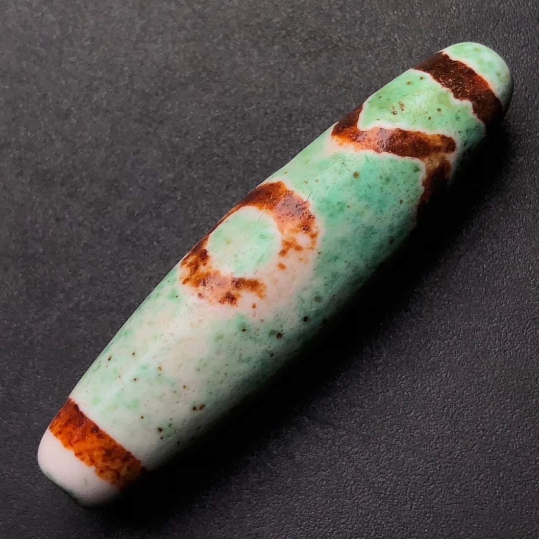 An Exquisite Dzi Bead Pendant - 5