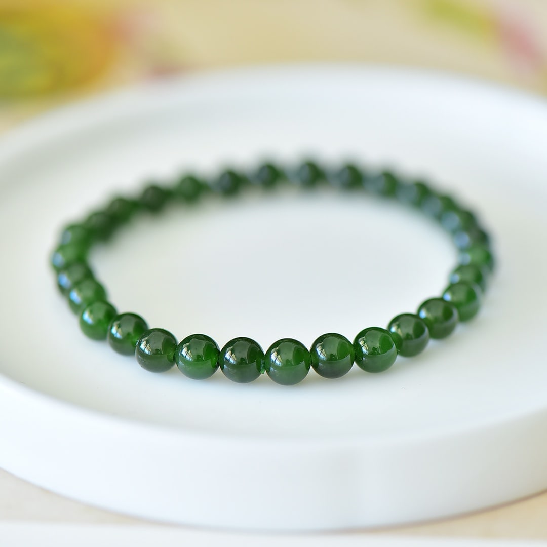 An Exquisite Jasper Bracelets - 5