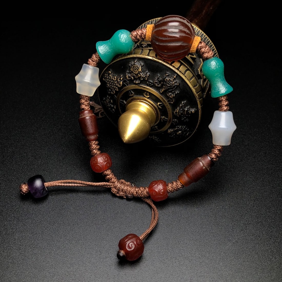 An Exquisite Agate Bracelets - 5