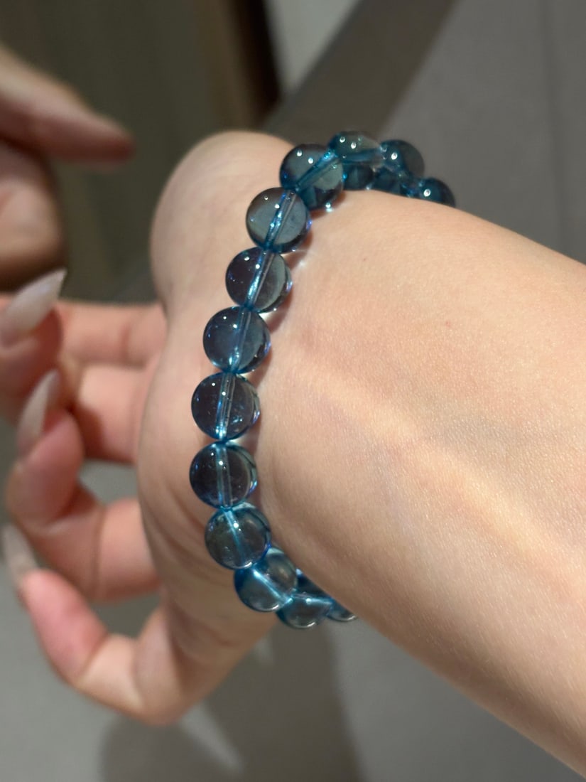 An Exquisite Aquamarine Bracelets - 4