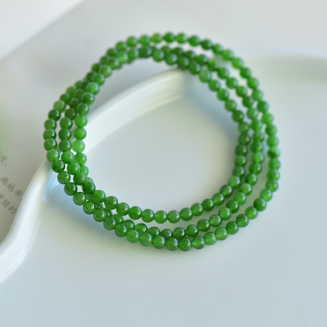 An Exquisite Jasper Bracelets - 2