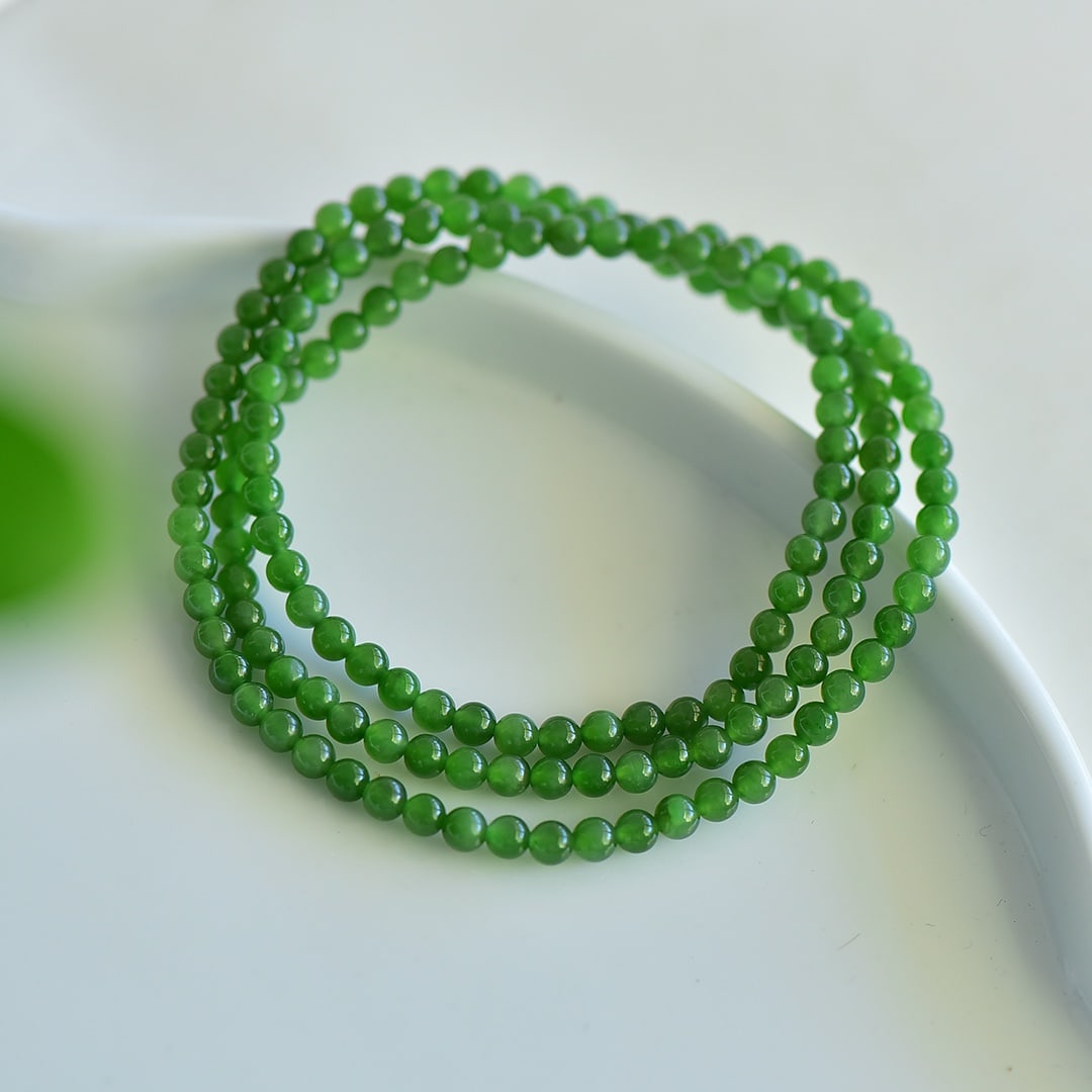 An Exquisite Jasper Bracelets - 4