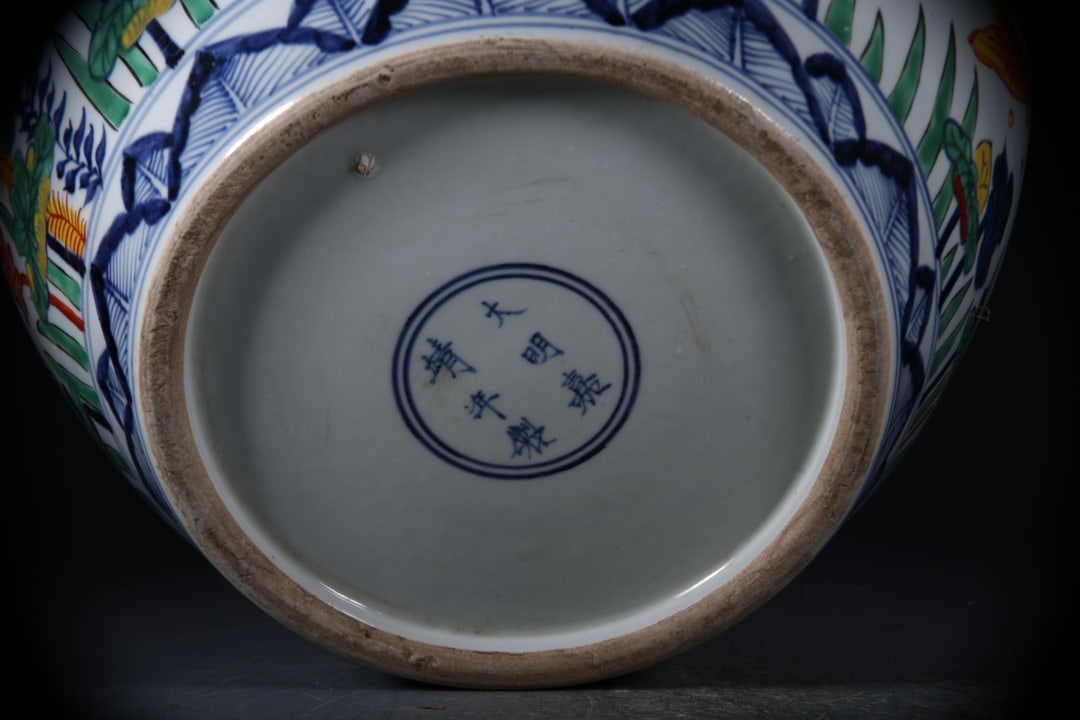 Doucai Fish and Lotus Pattern Jar - 9