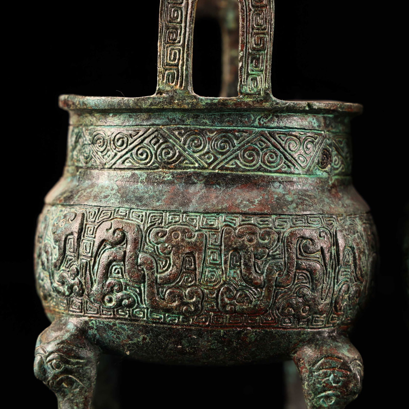 A Exquisite Bronze Tripod - 7