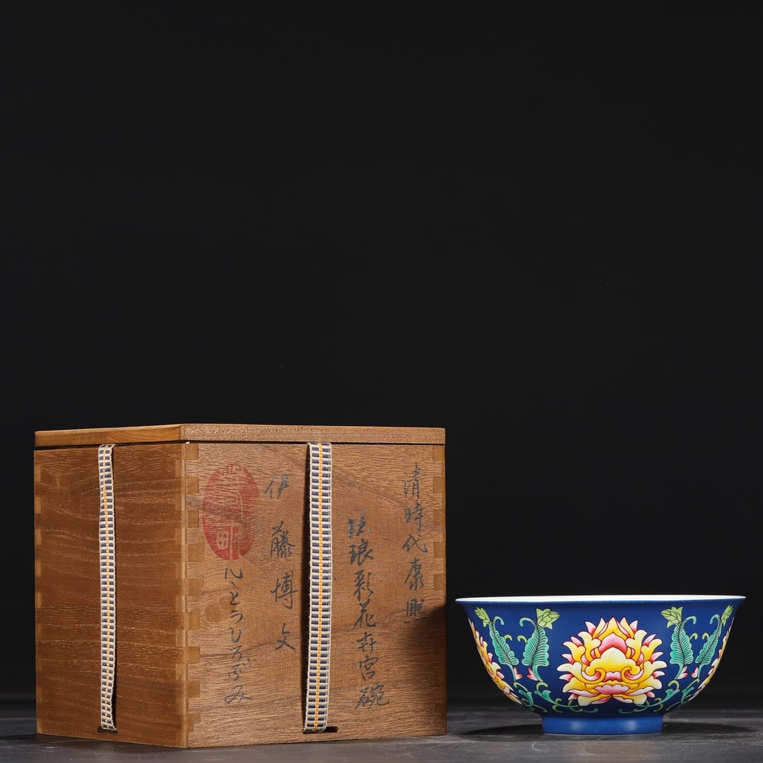 A Exquisite Enamel Flower Pattern Bowl (1 of 9)