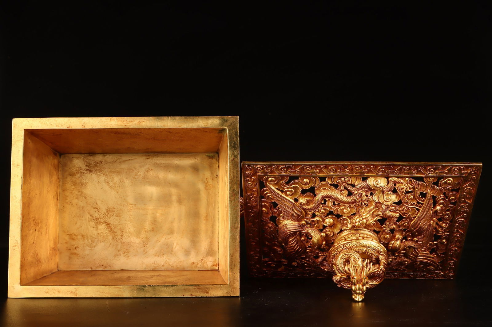 Bronze Gilt Dragon Pattern Censer - 7