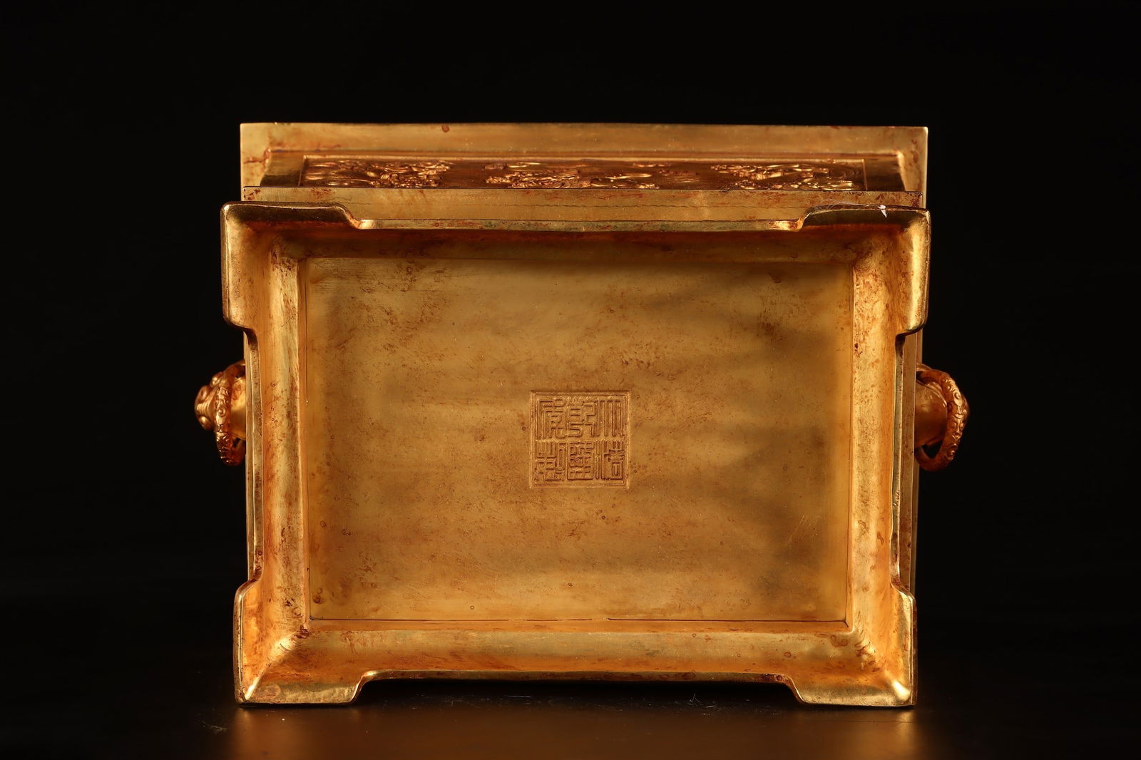 Bronze Gilt Dragon Pattern Censer - 9