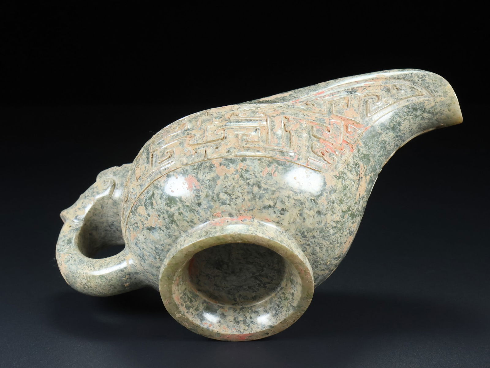 A Exquisite Hotan Jade Cup - 3