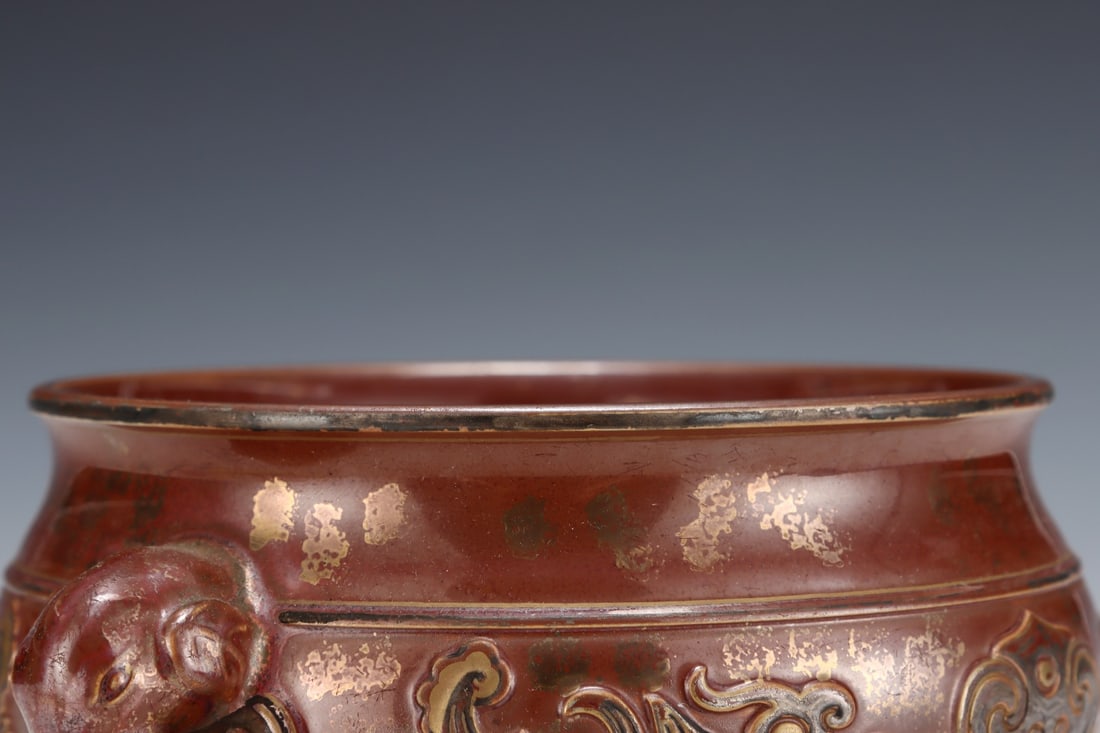 An Exquisite ???? Phoenix Pattern Elephant-Ears Censer - 4