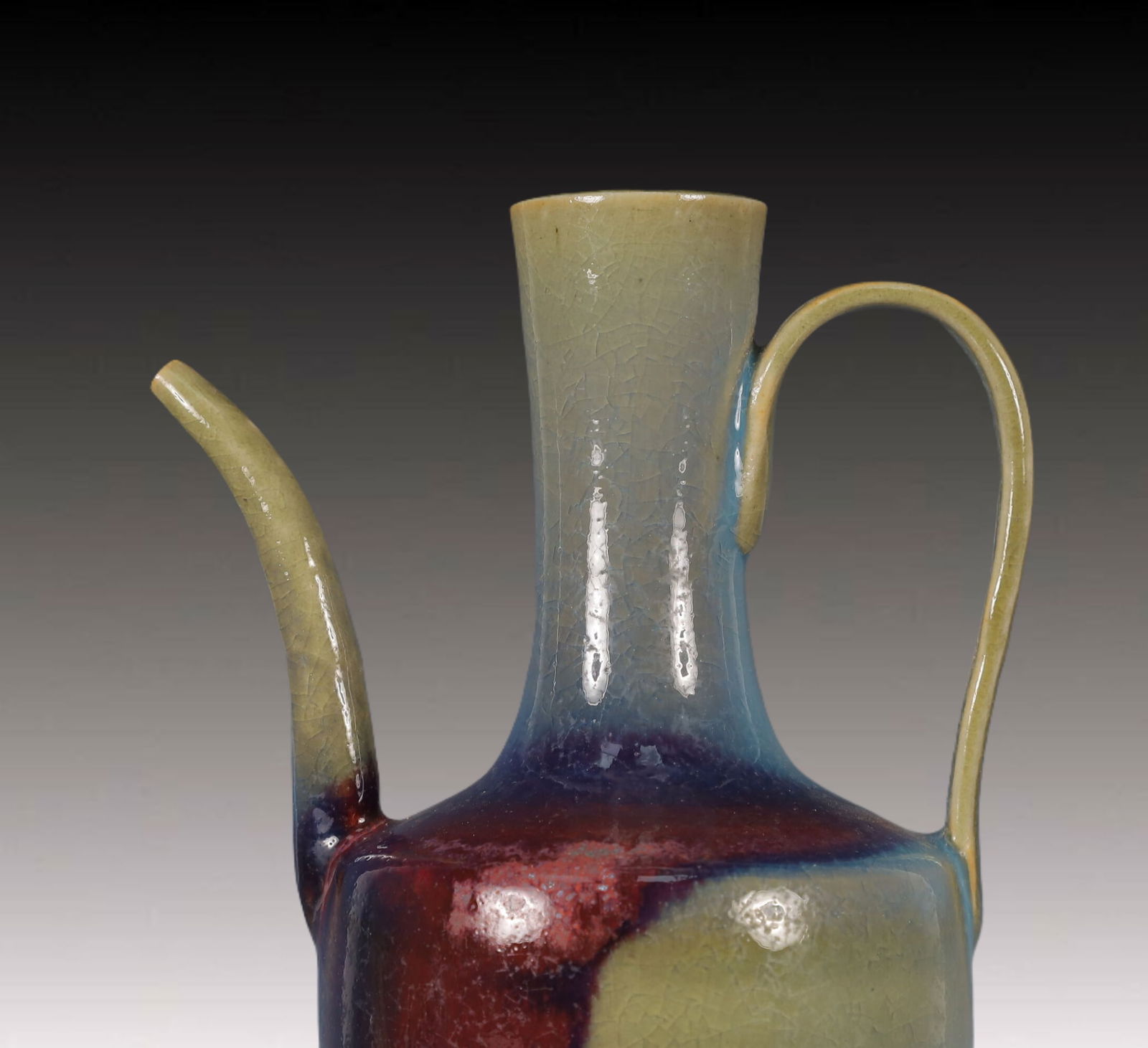 An Exquisite Jun yao Ewer - 2