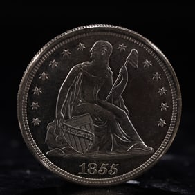 USA One Dollar 1855 Coin