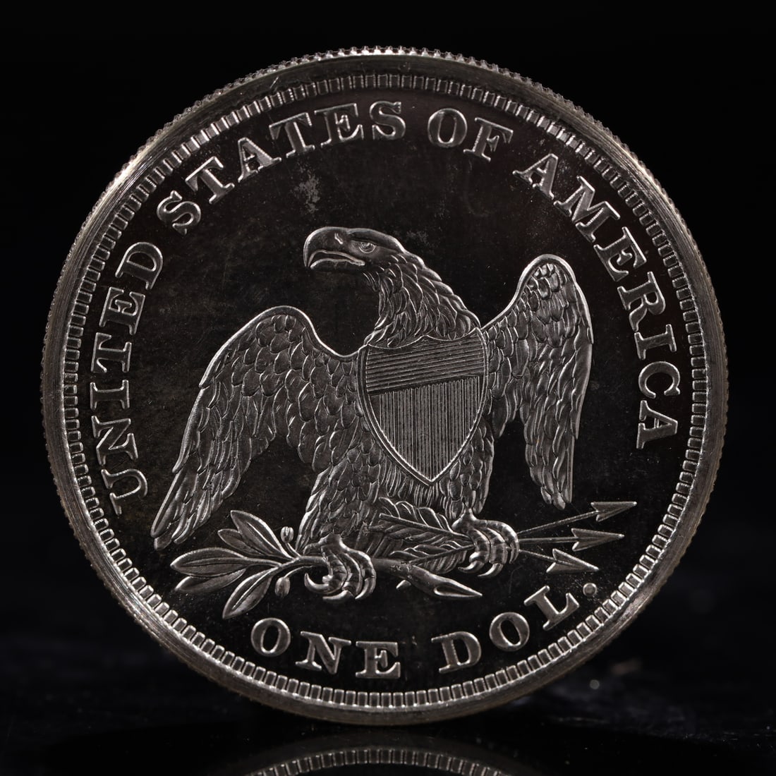 USA One Dollar 1852 Coin - 2