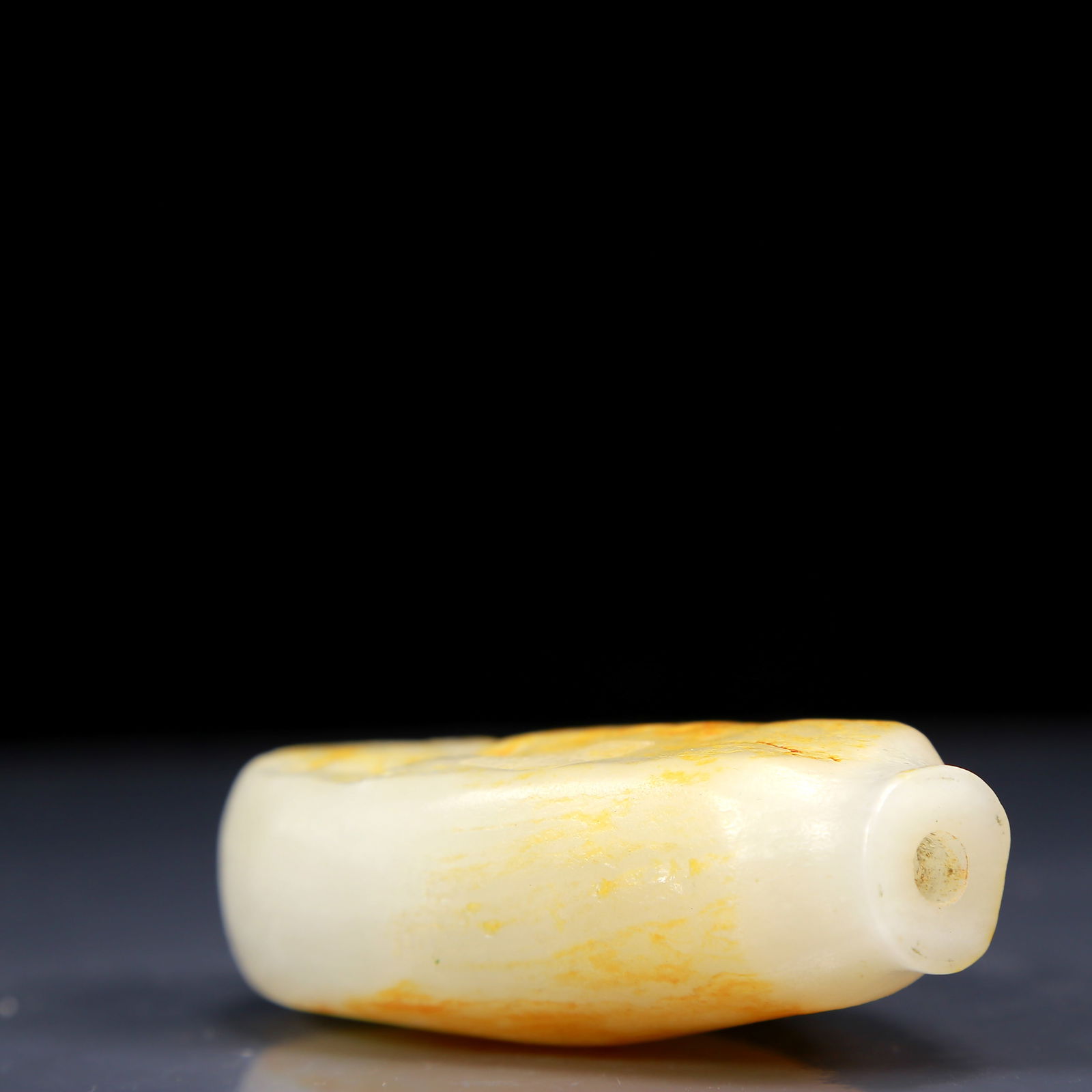 An Exquisite White Jade Snuff Bottle - 6