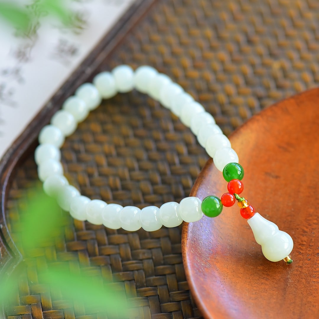 An Exquisite White Jade Bracelets - 3