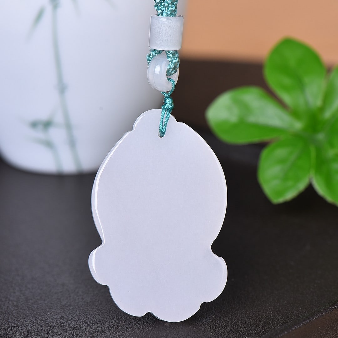 An Exquisite White Jade Fish Pattern Pendant - 6