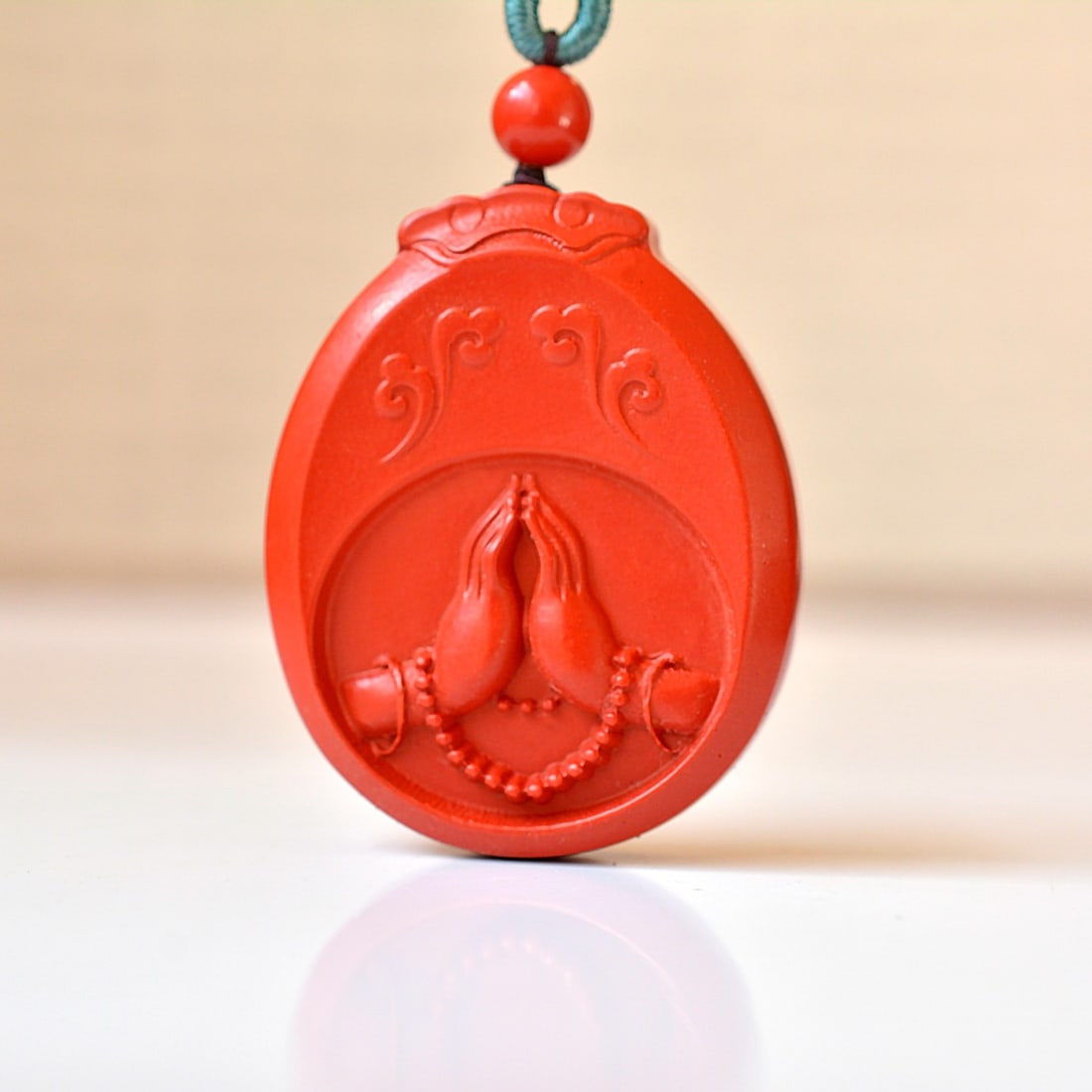 An Exquisite Cinnabar Pendant - 2