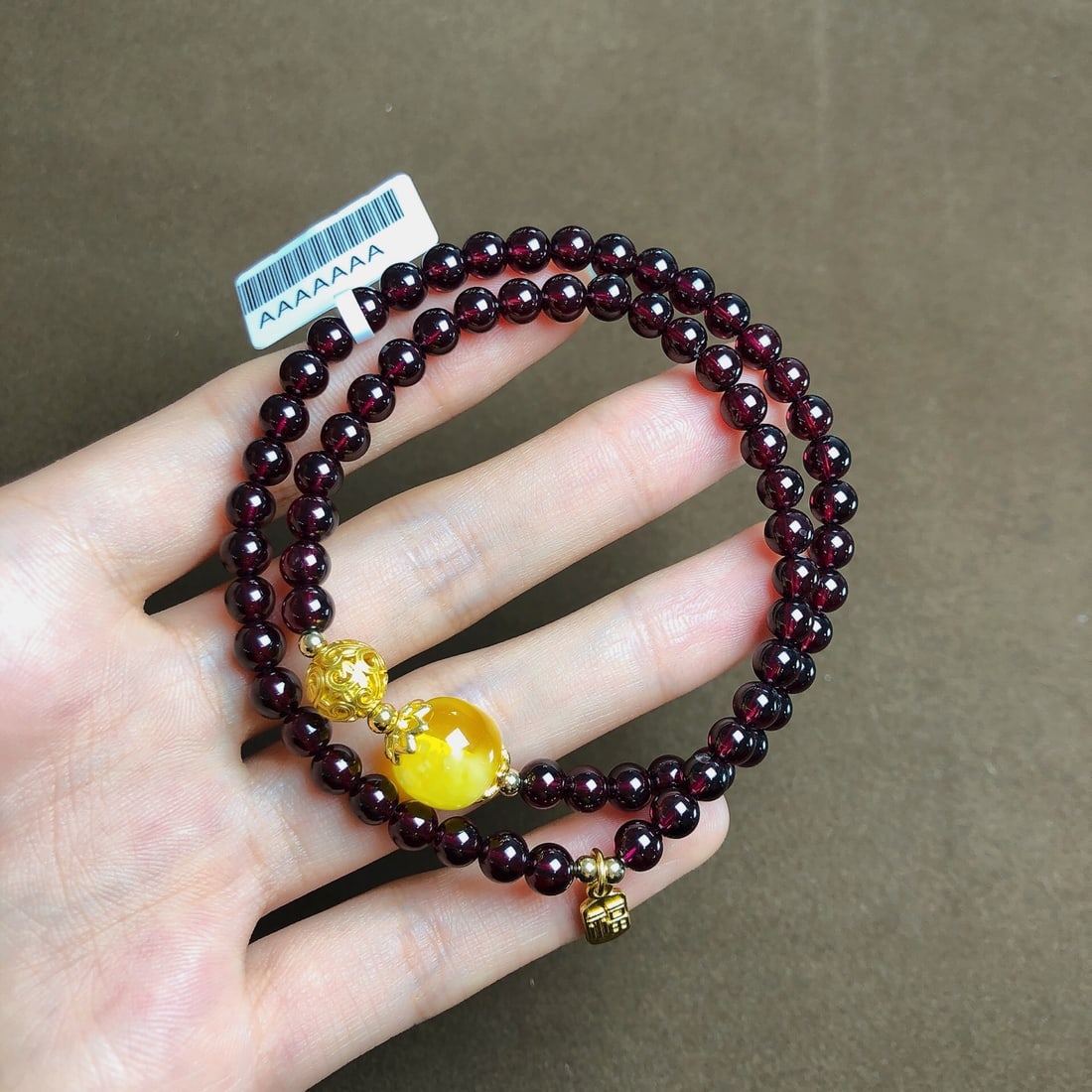 An Exquisite Crystal Amber Bracelets - 2
