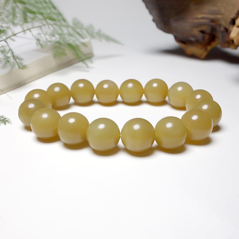 An Exquisite White Jade Bracelets - 3