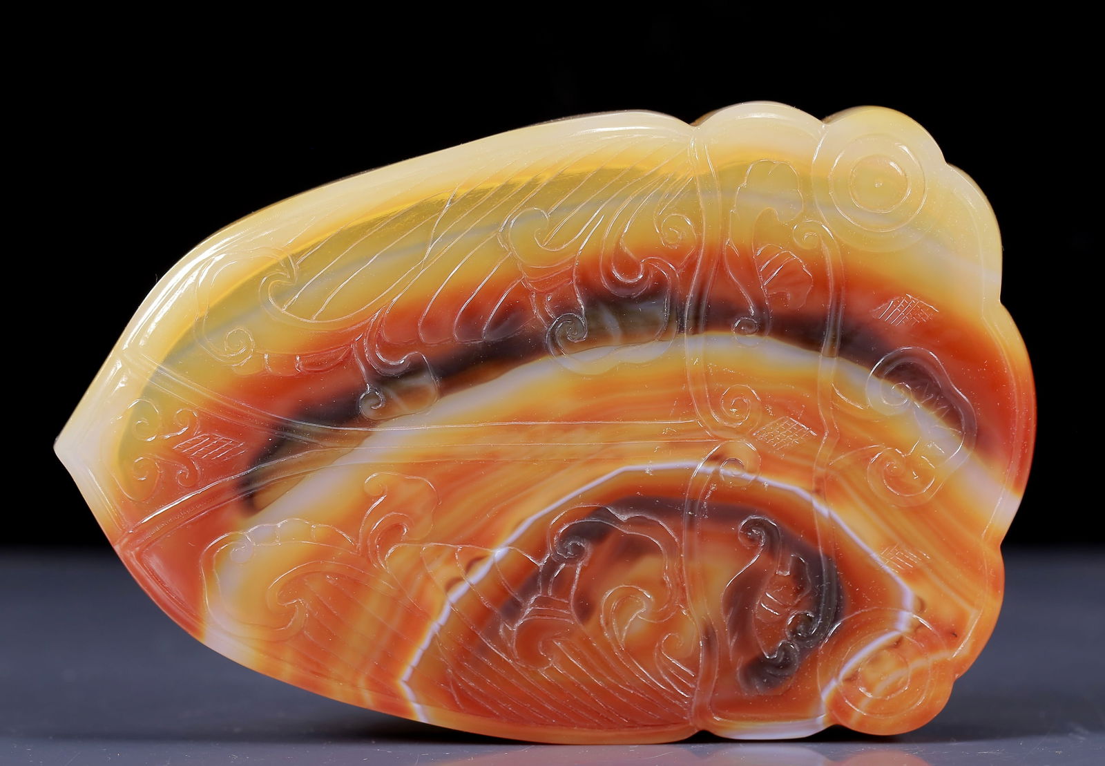 An Exquisite Agate Box - 8