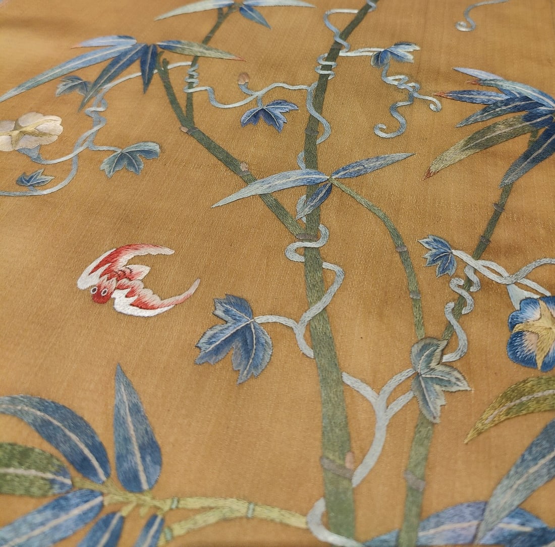 Suzhou Embroidery Green Bamboo - 2
