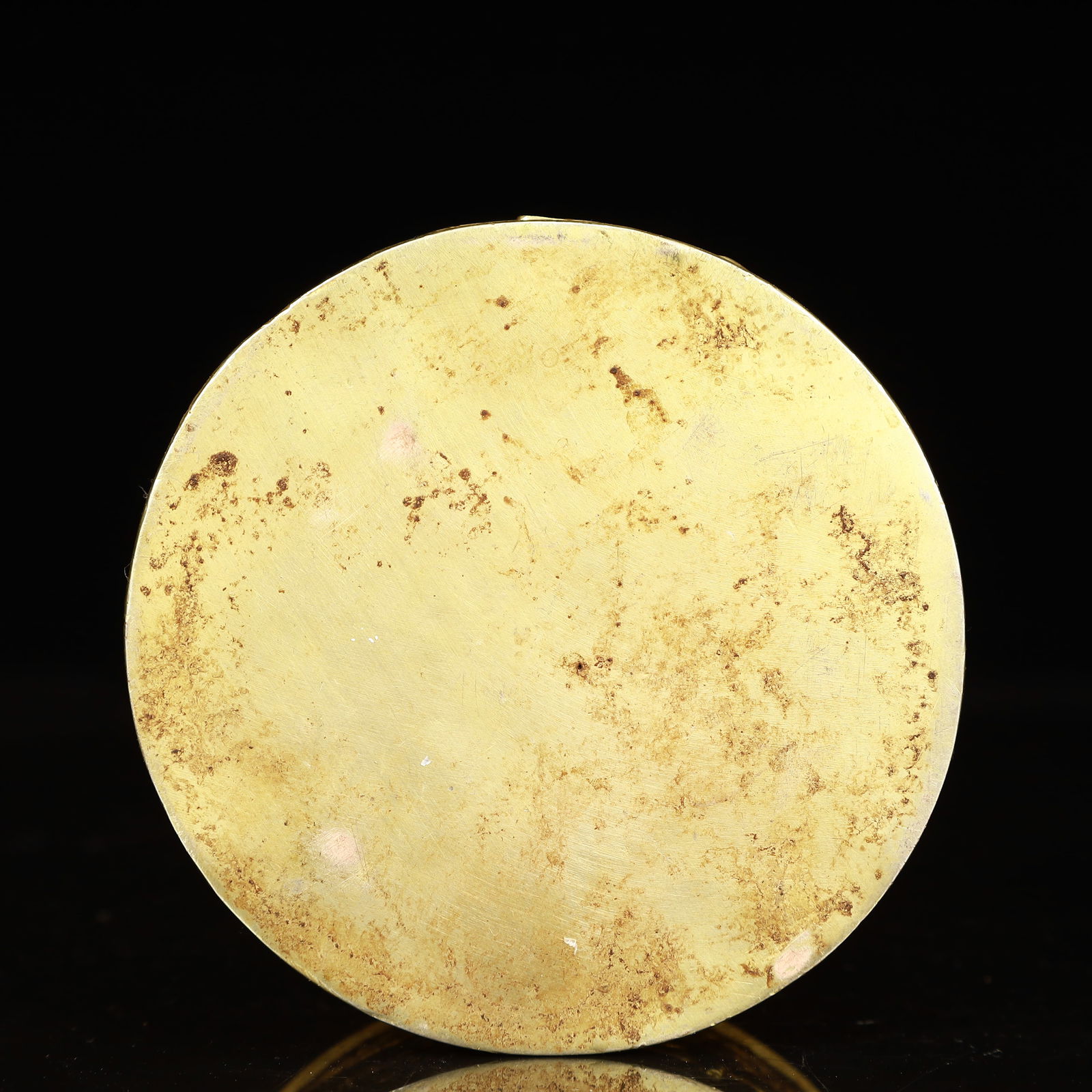 An Exquisite Gilt Bronze Landscape and Figure Pattern Cover Box - 9