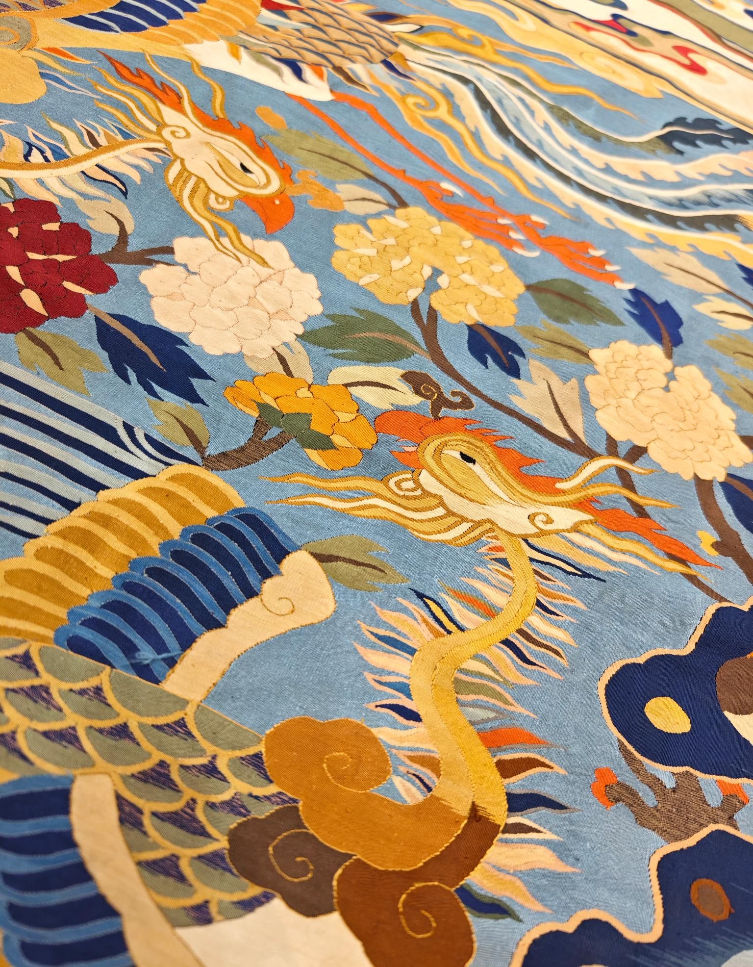 Phoenix and peony tapestry - 6