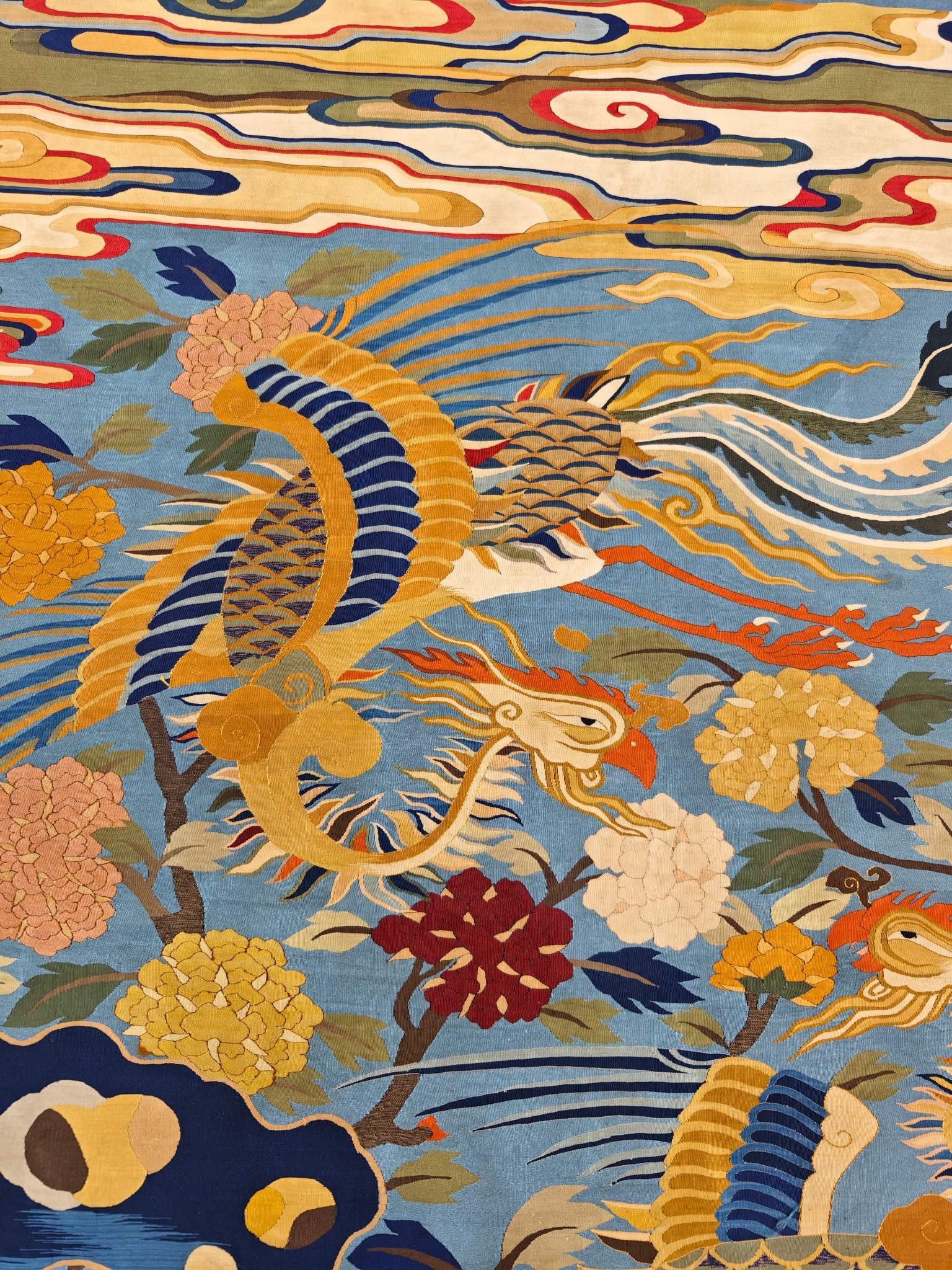 Phoenix and peony tapestry - 8