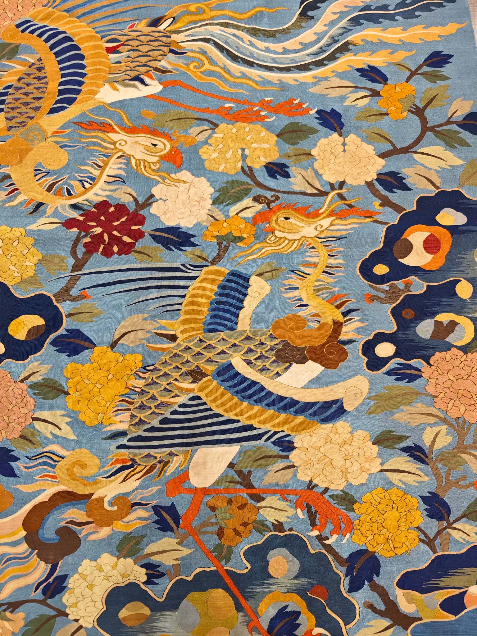 Phoenix and peony tapestry - 9