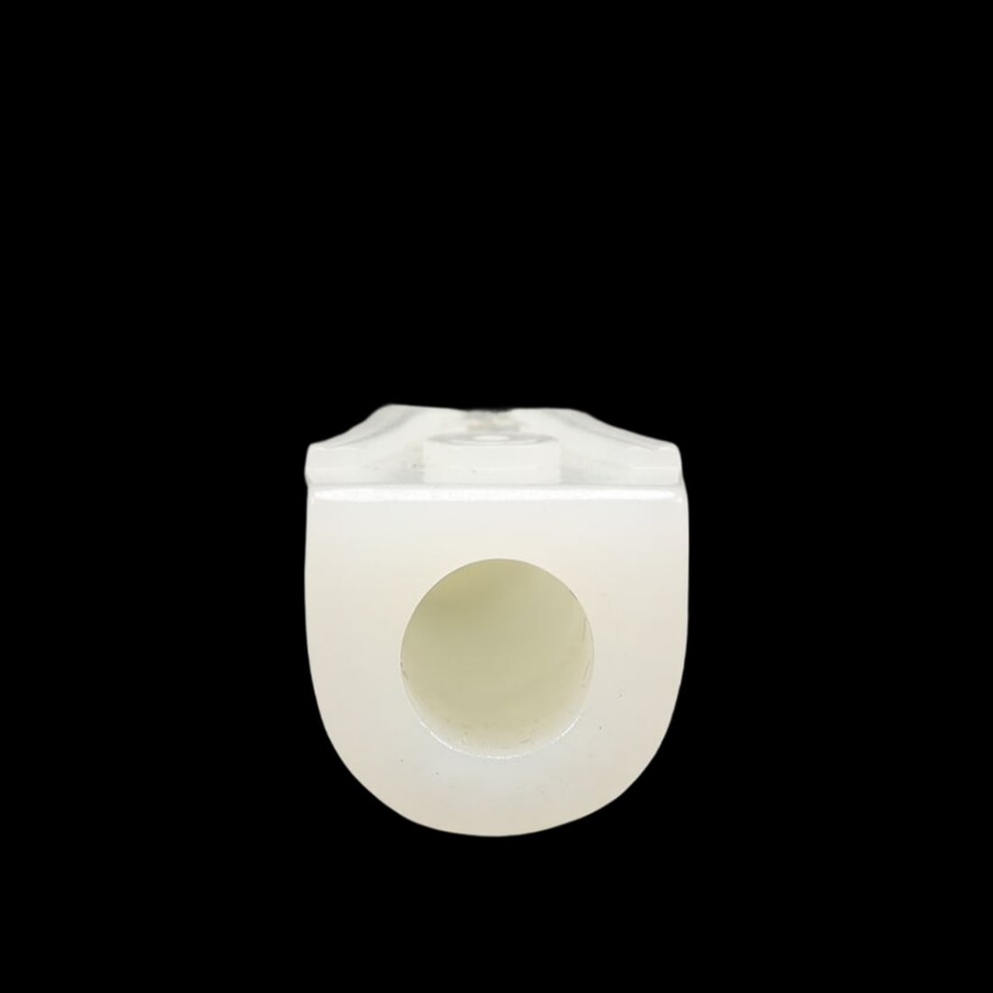 An Exquisite White Jade Longevity Pattern Pendant - 5