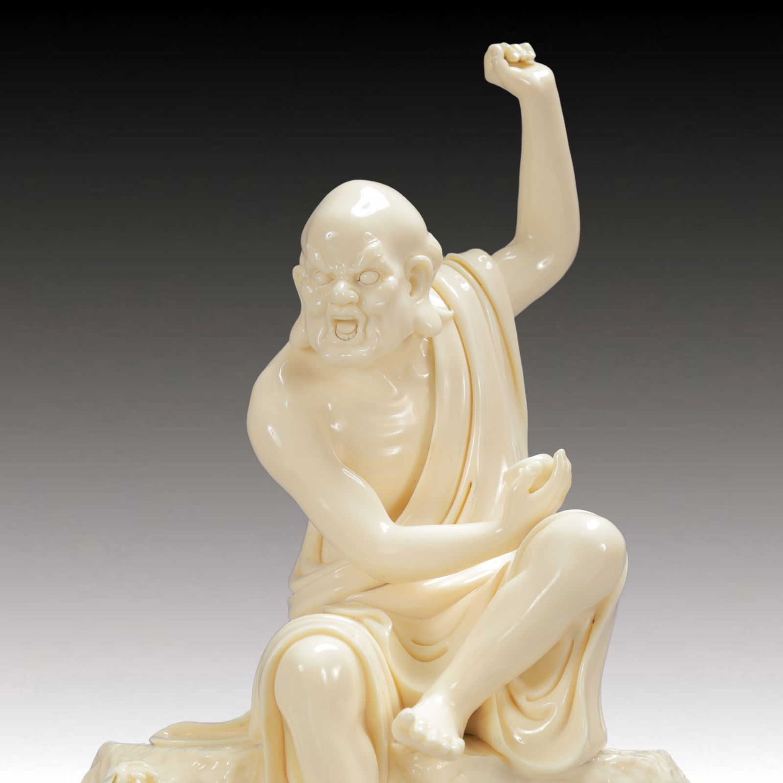 A Exquisite Ding yao Buddha statue - 2