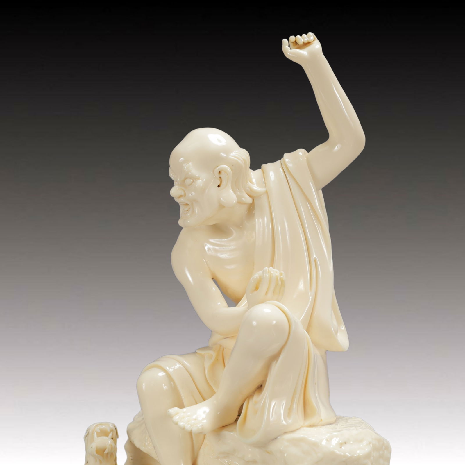 A Exquisite Ding yao Buddha statue - 6