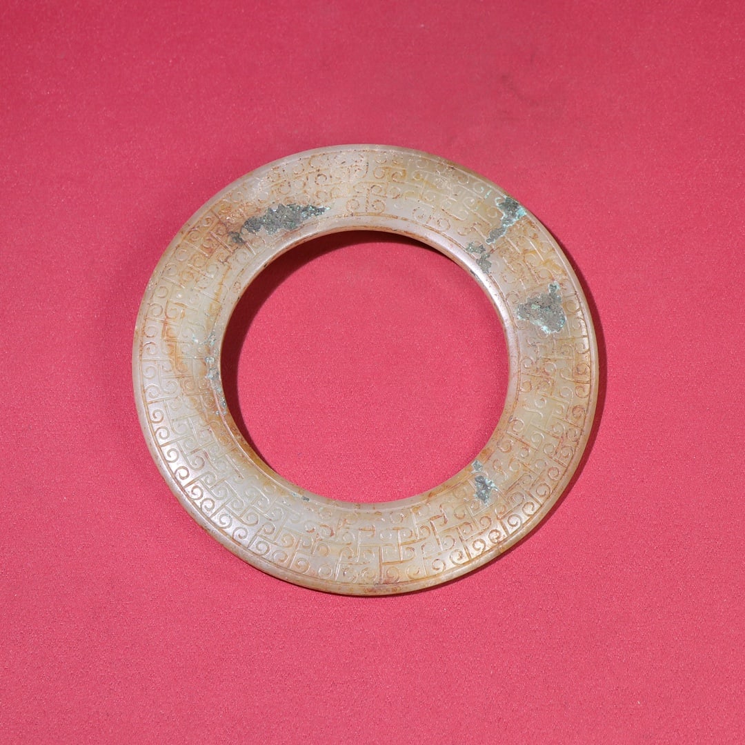 An Exquisite White Jade Pendant - 4