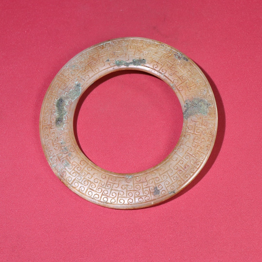 An Exquisite White Jade Pendant - 5