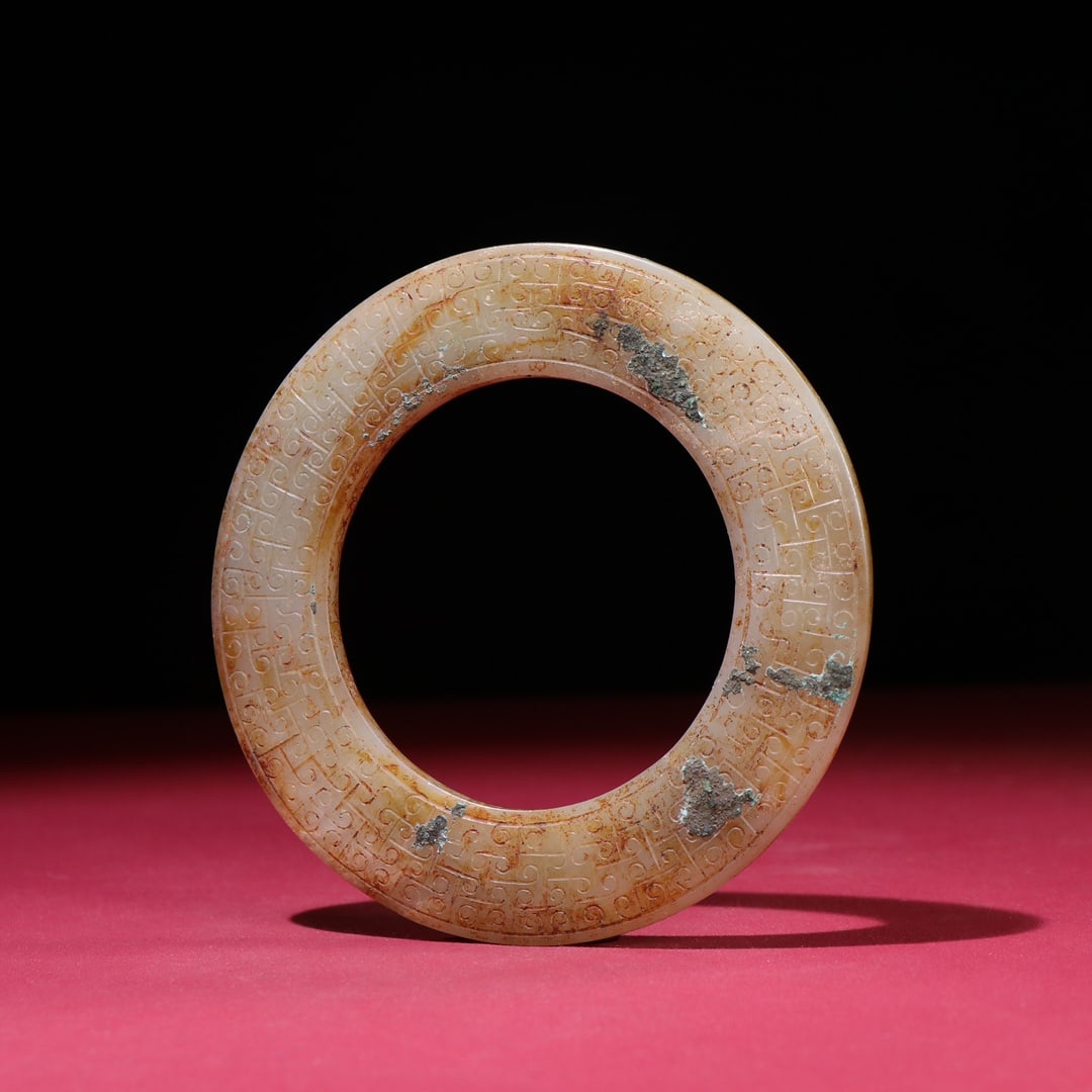 An Exquisite White Jade Pendant - 8