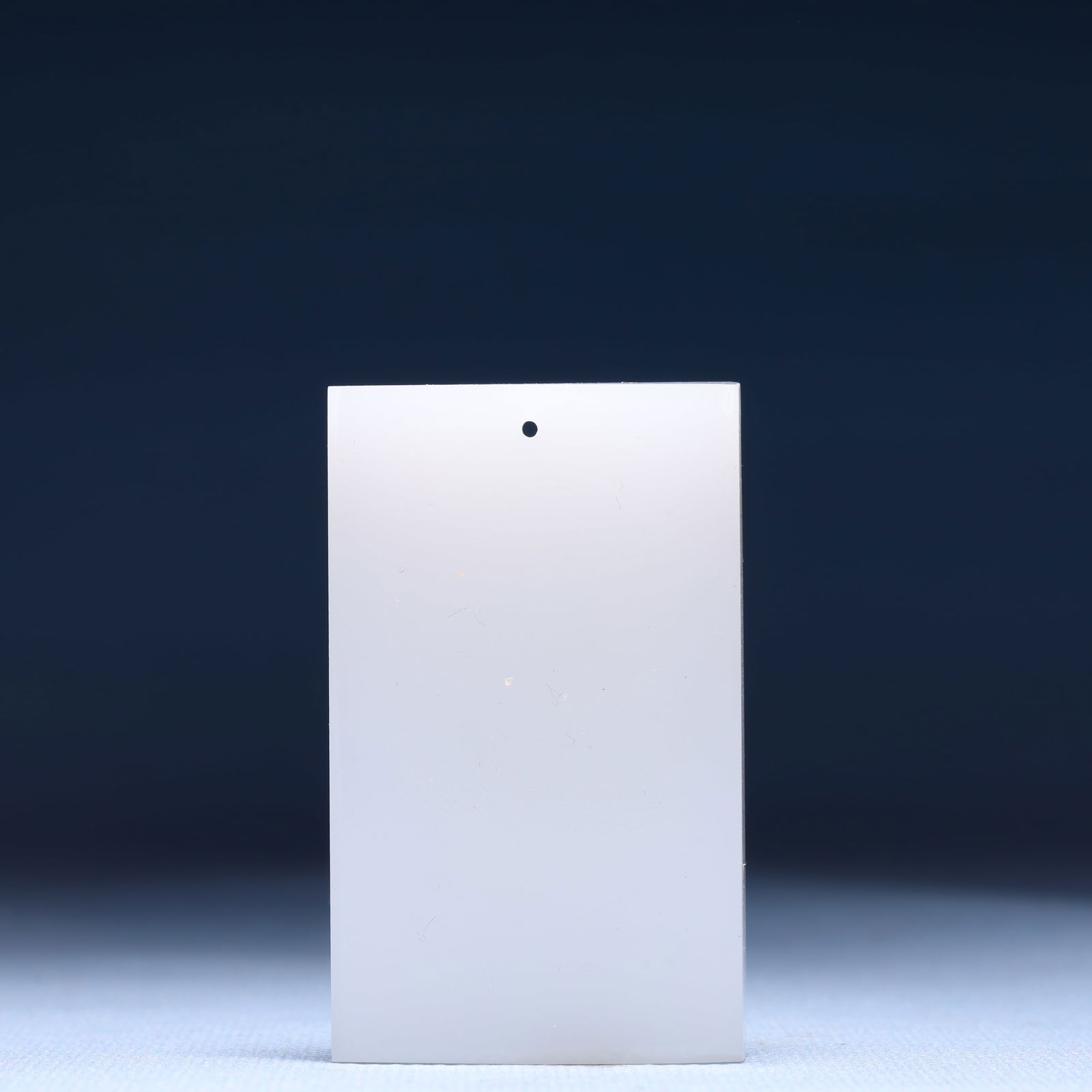 An Exquisite White Jade Landscape Pattern Pendant - 4