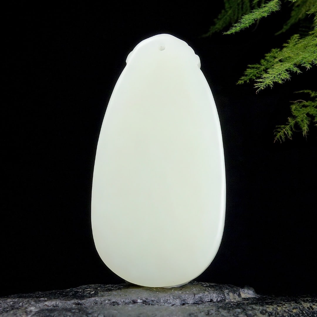 An Exquisite White Jade Fish Pattern Pendant - 4