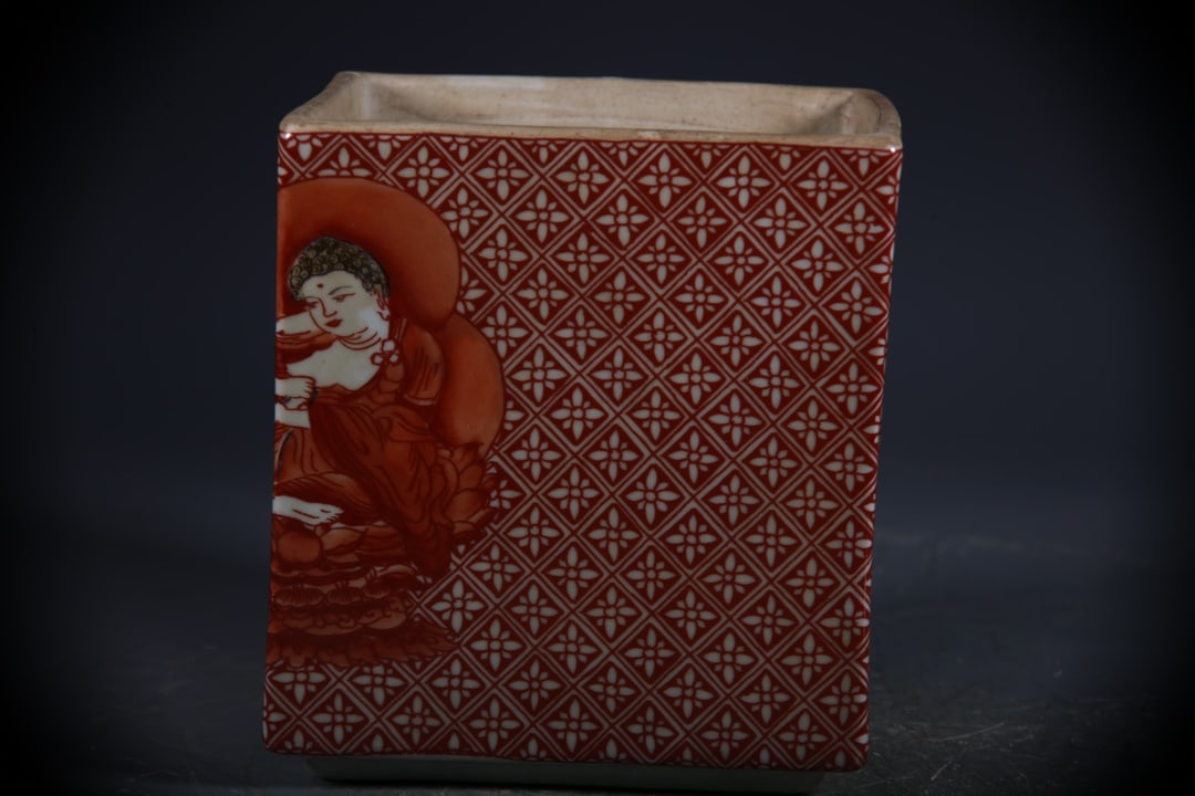 Wucai Dragon Pattern Box - 5