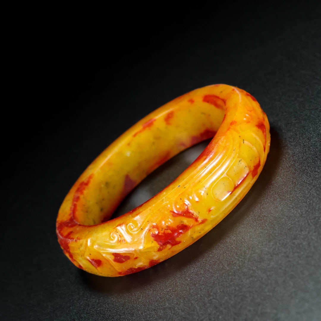A Exquisite Hotan Jade Bracelets - 2
