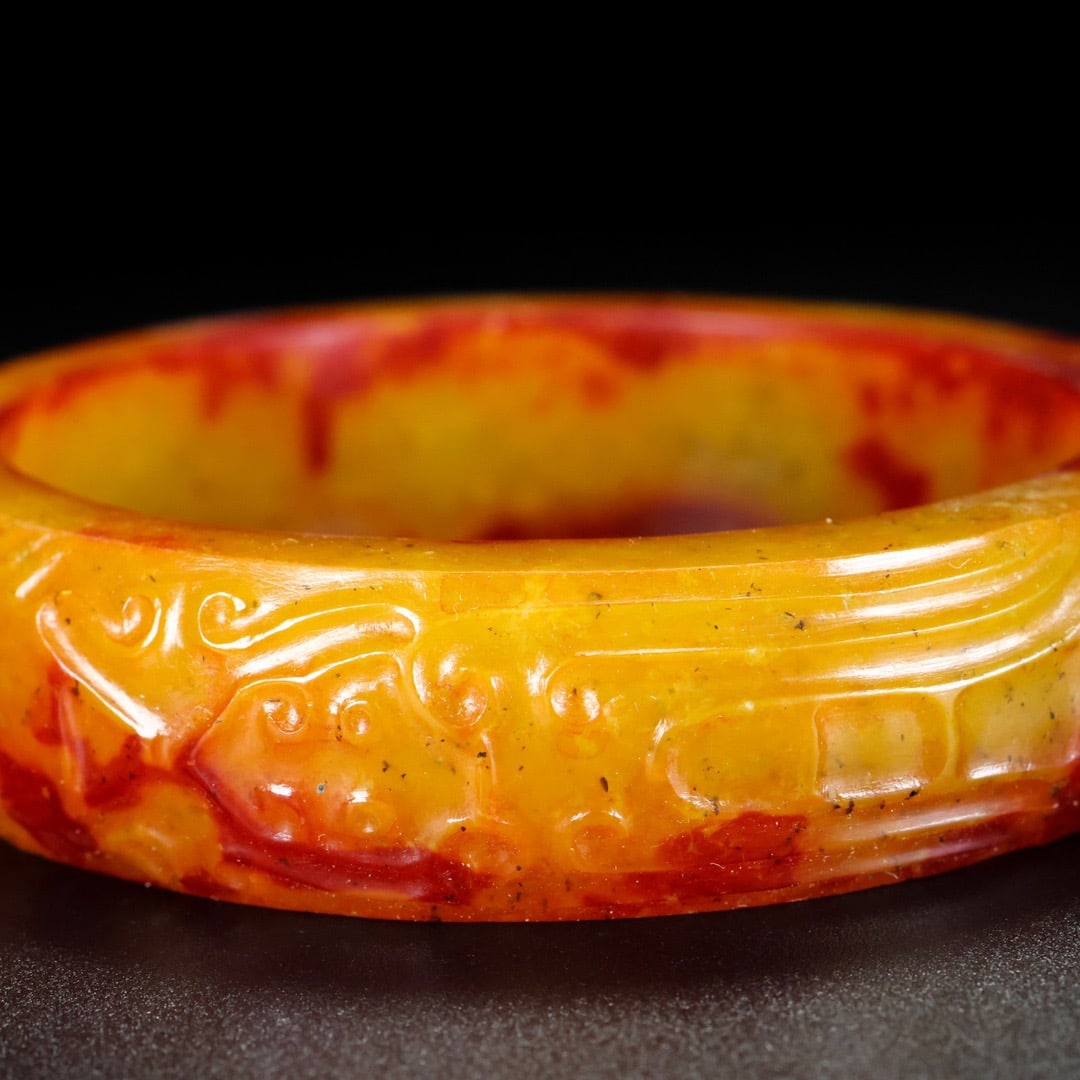 A Exquisite Hotan Jade Bracelets - 7