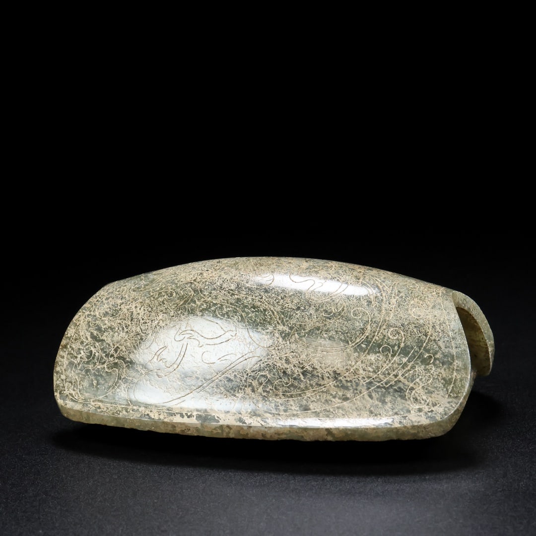 A Exquisite Hotan Jade Tortoise Shell - 5