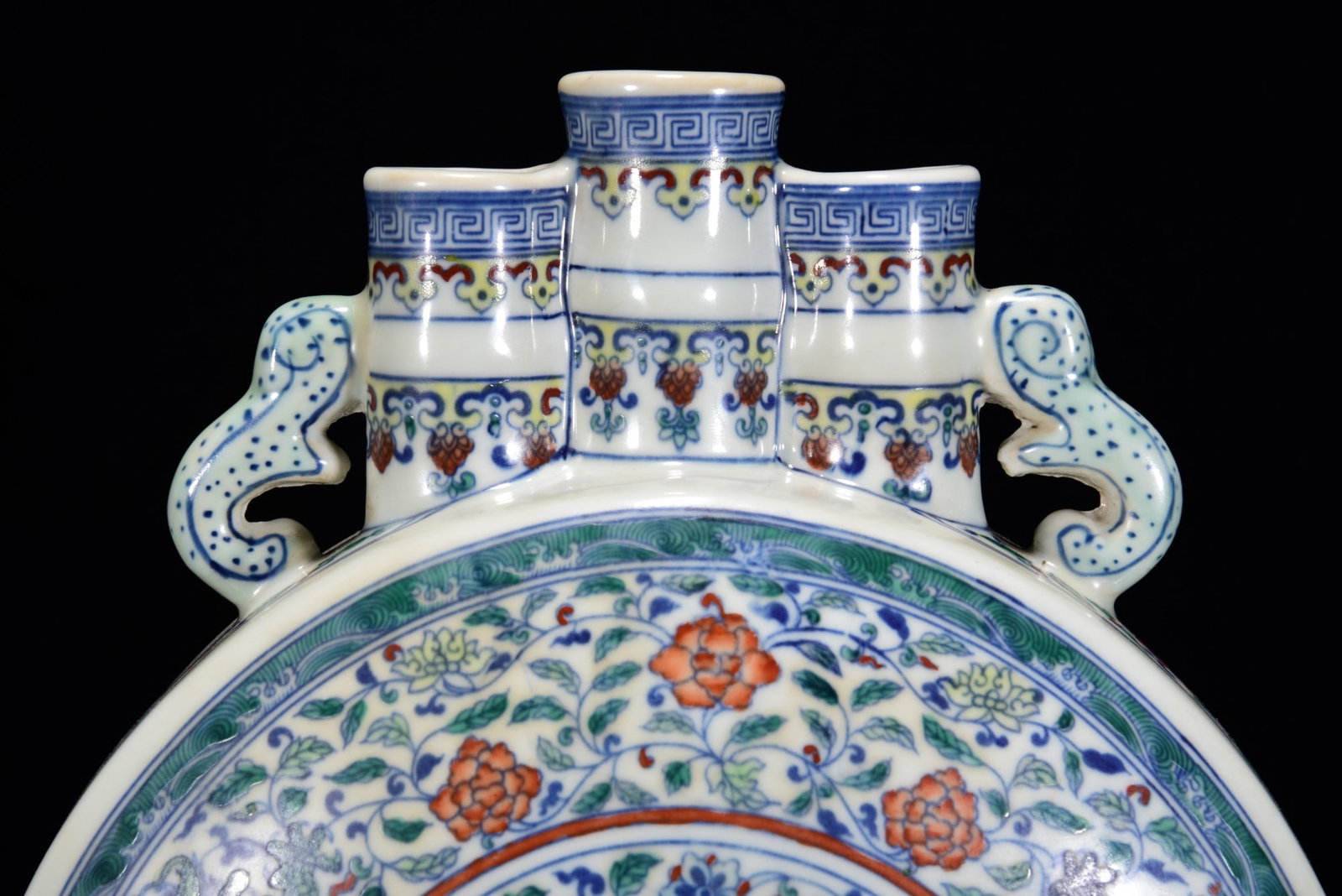 A Exquisite Doucai Dragon pattern Vase - 4