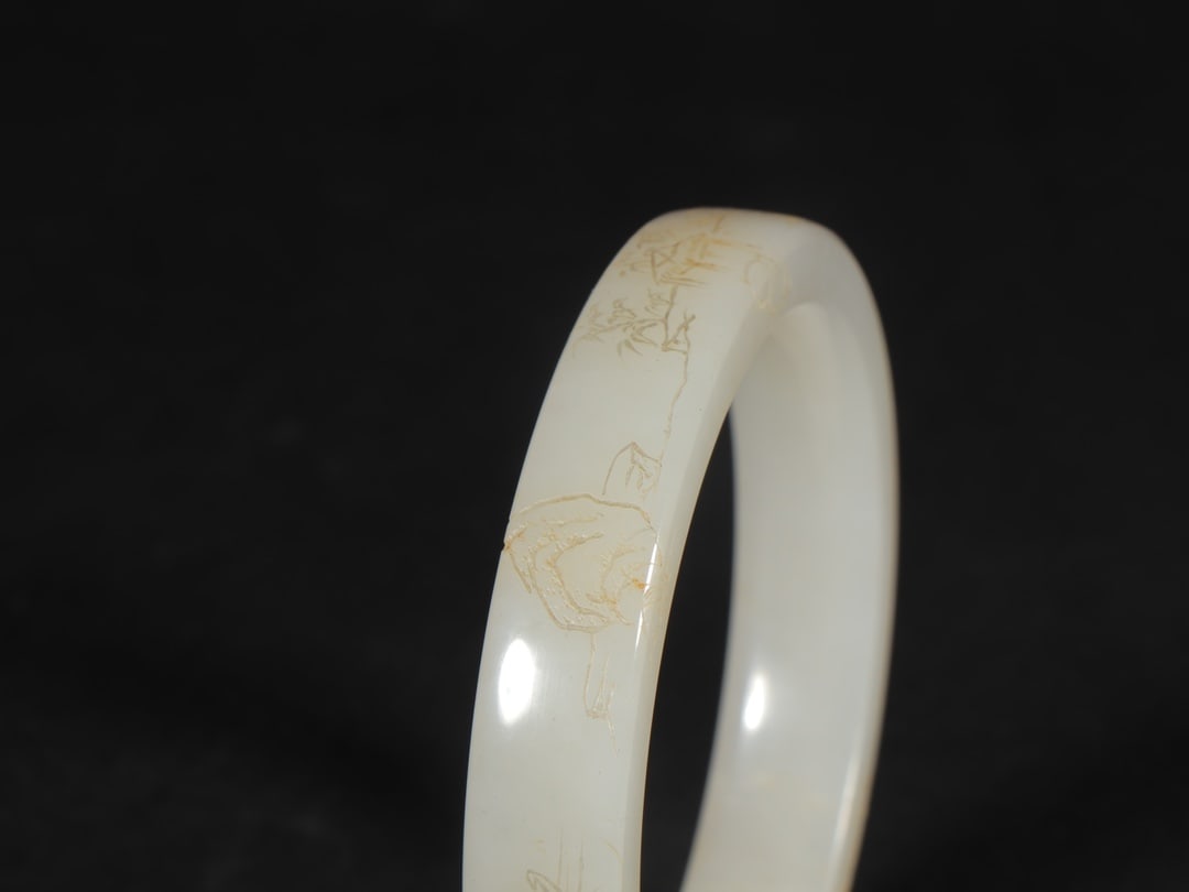 A Exquisite Hotan Jade Bracelets - 5