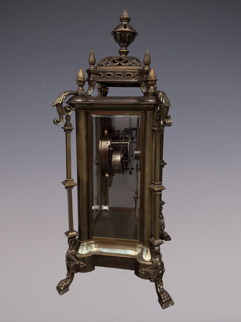 An Exquisite Bronze Clock - 3