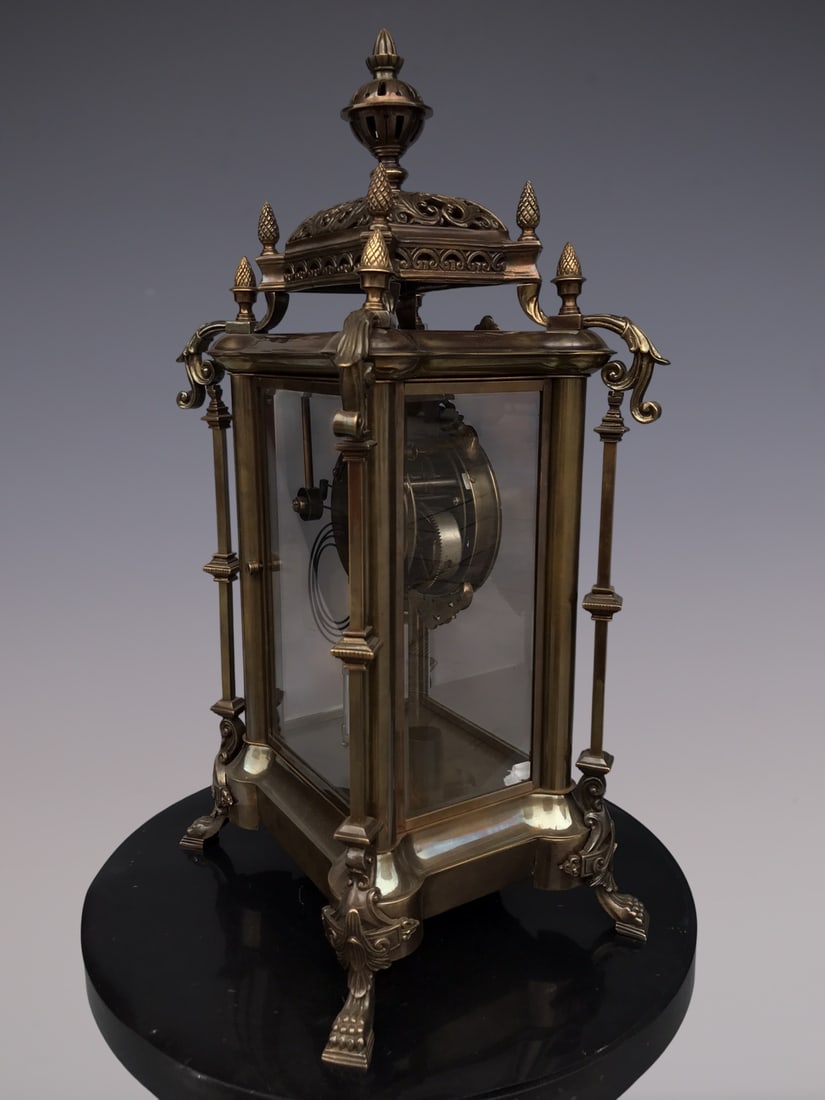 An Exquisite Bronze Clock - 5