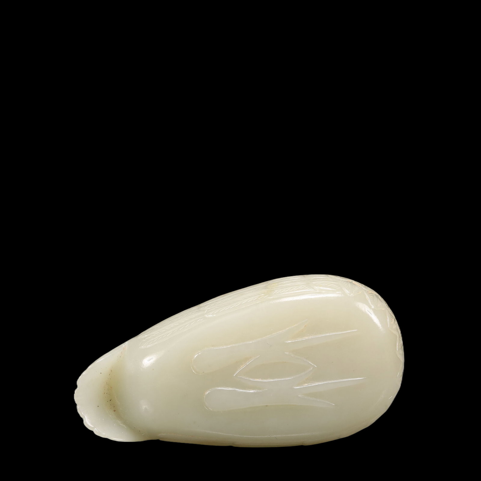 An Exquisite White Jade Bird Ornament - 8
