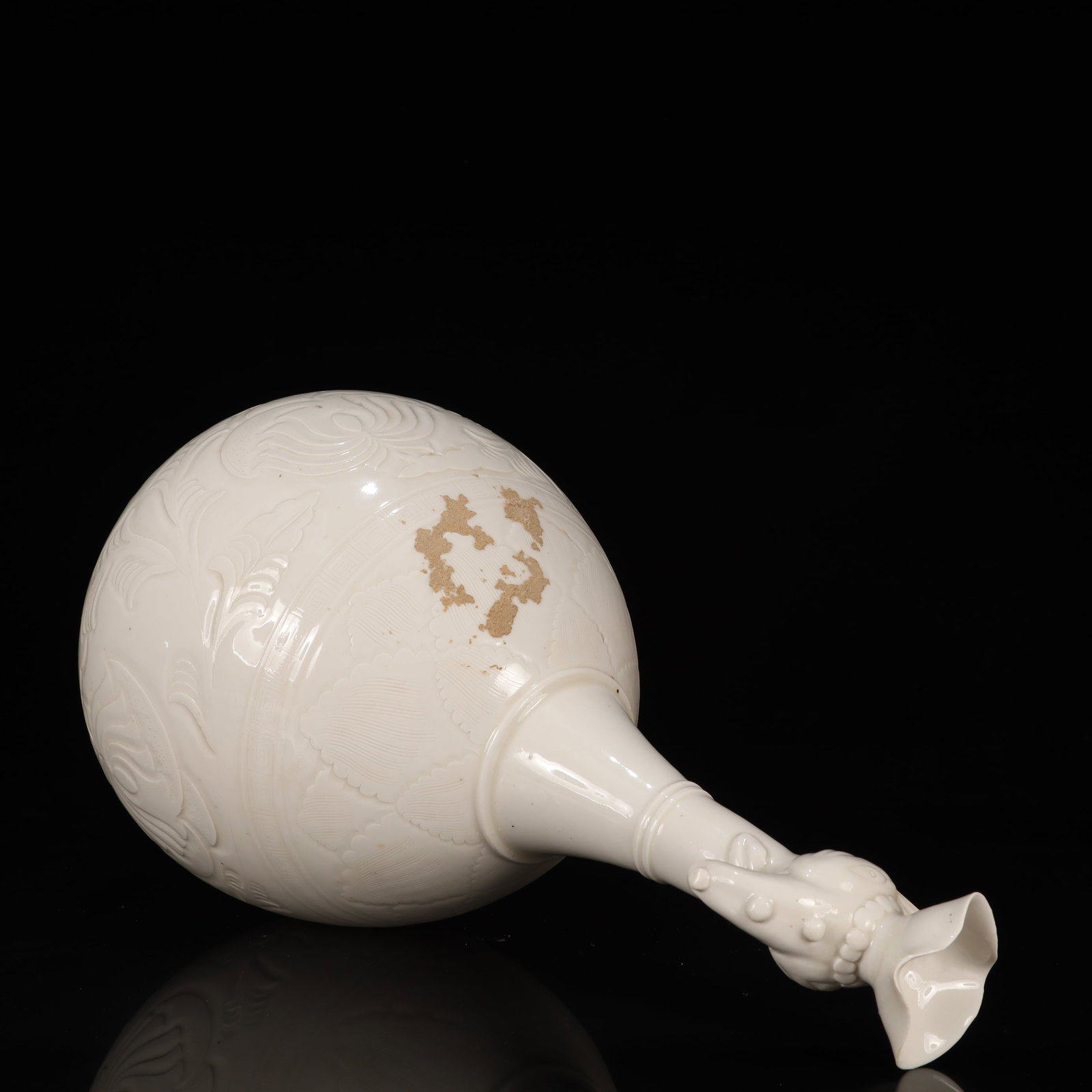 A Huge Ding yao Flower Pattern Vase - 12