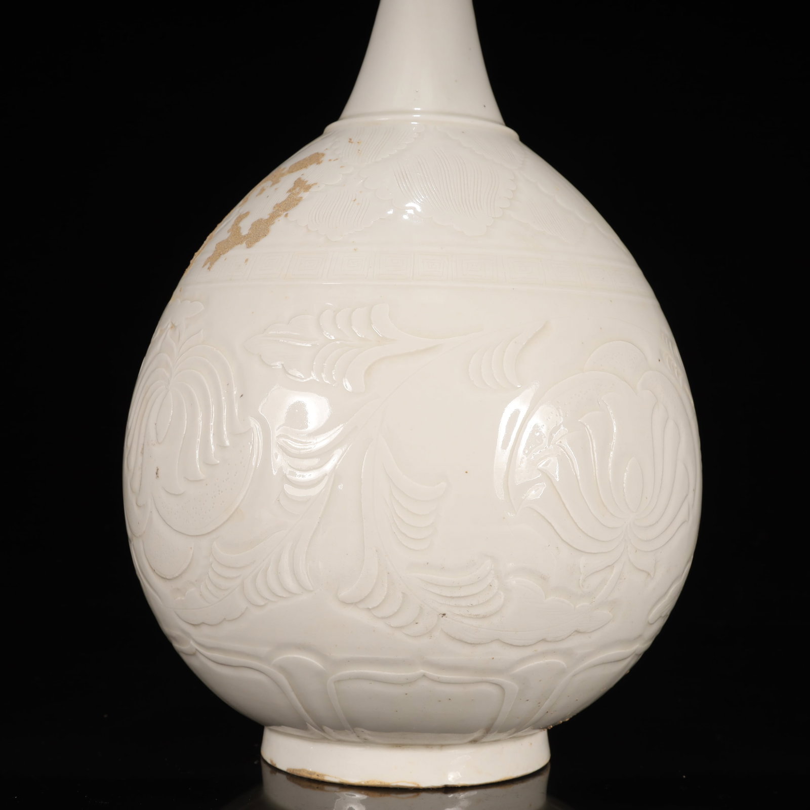 A Huge Ding yao Flower Pattern Vase - 6