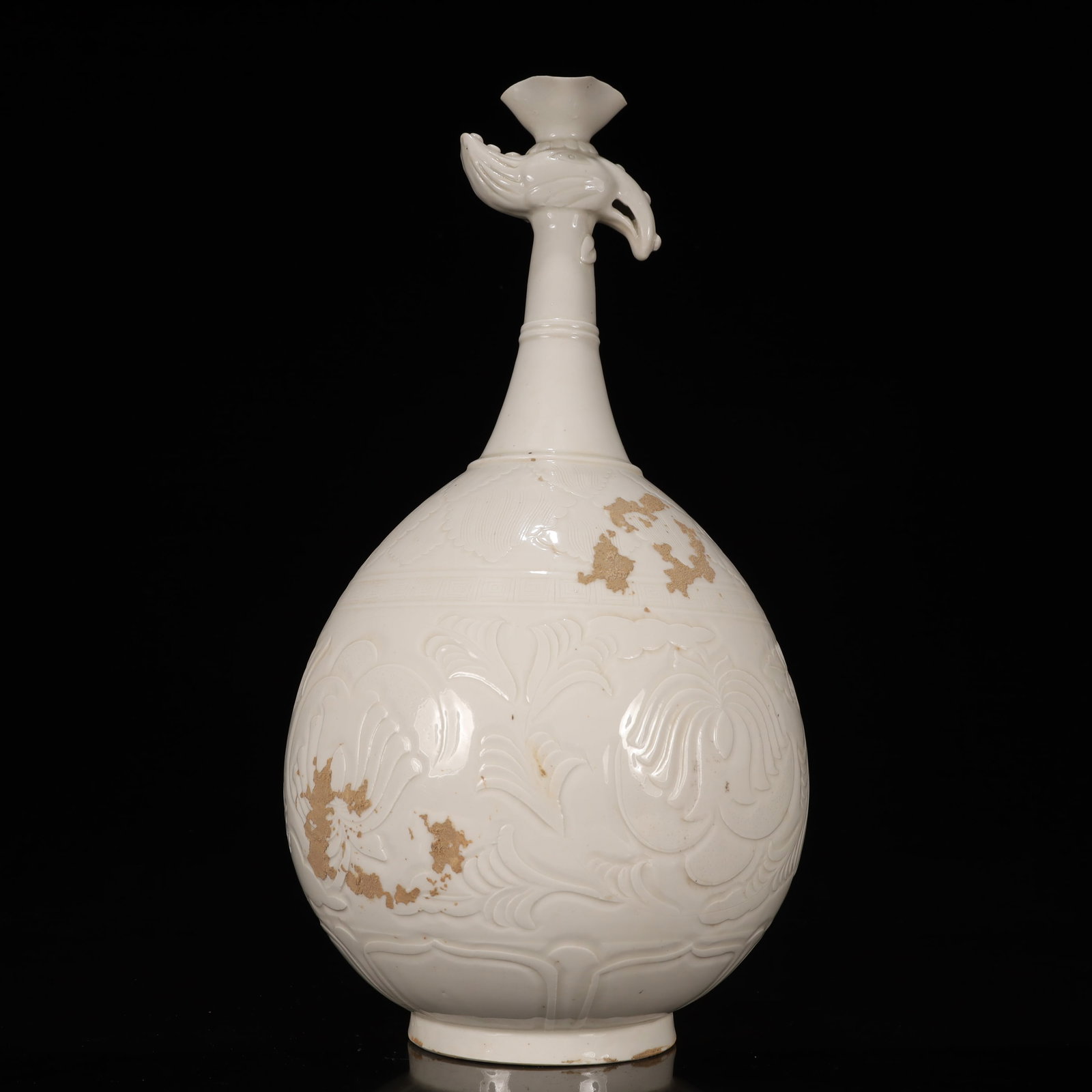 A Huge Ding yao Flower Pattern Vase - 8