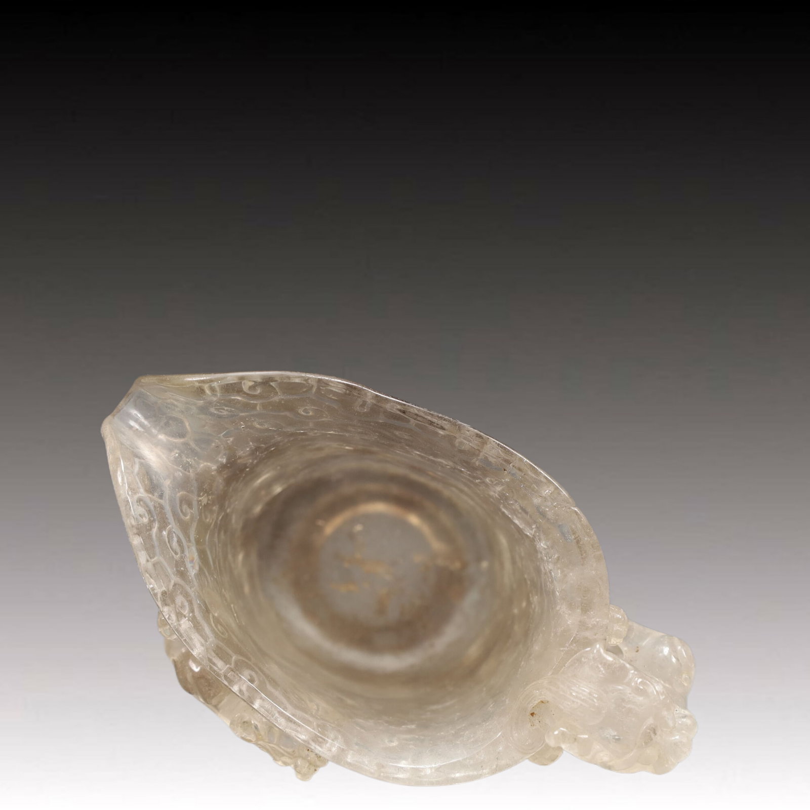 An Exquisite Crystal Auspicious Beast Pattern Cup - 8